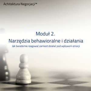 Moduł 2. Narzędzia behawioralne i działania